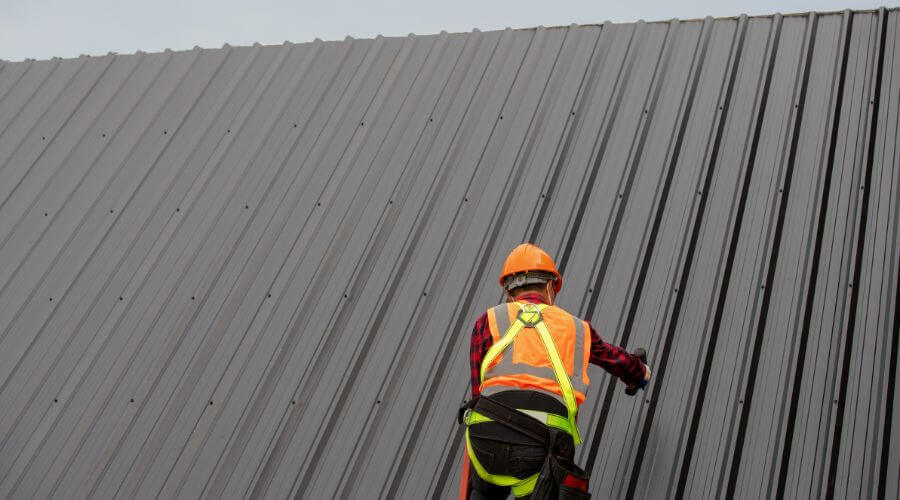 Professional metal roof installation services in Deep Run, NC